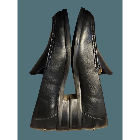 Everlane The Modern Loafer Minimalist Quiet Luxury Leather Black Shoes Women 8.5 - Picture 7 of 10